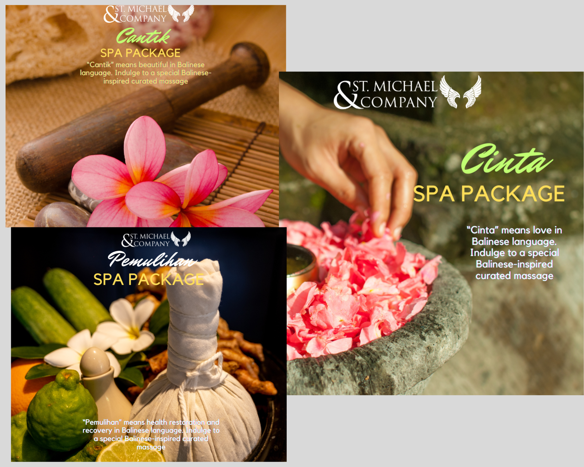 Organic Bali-Inspired Spa Packages at St. Michael