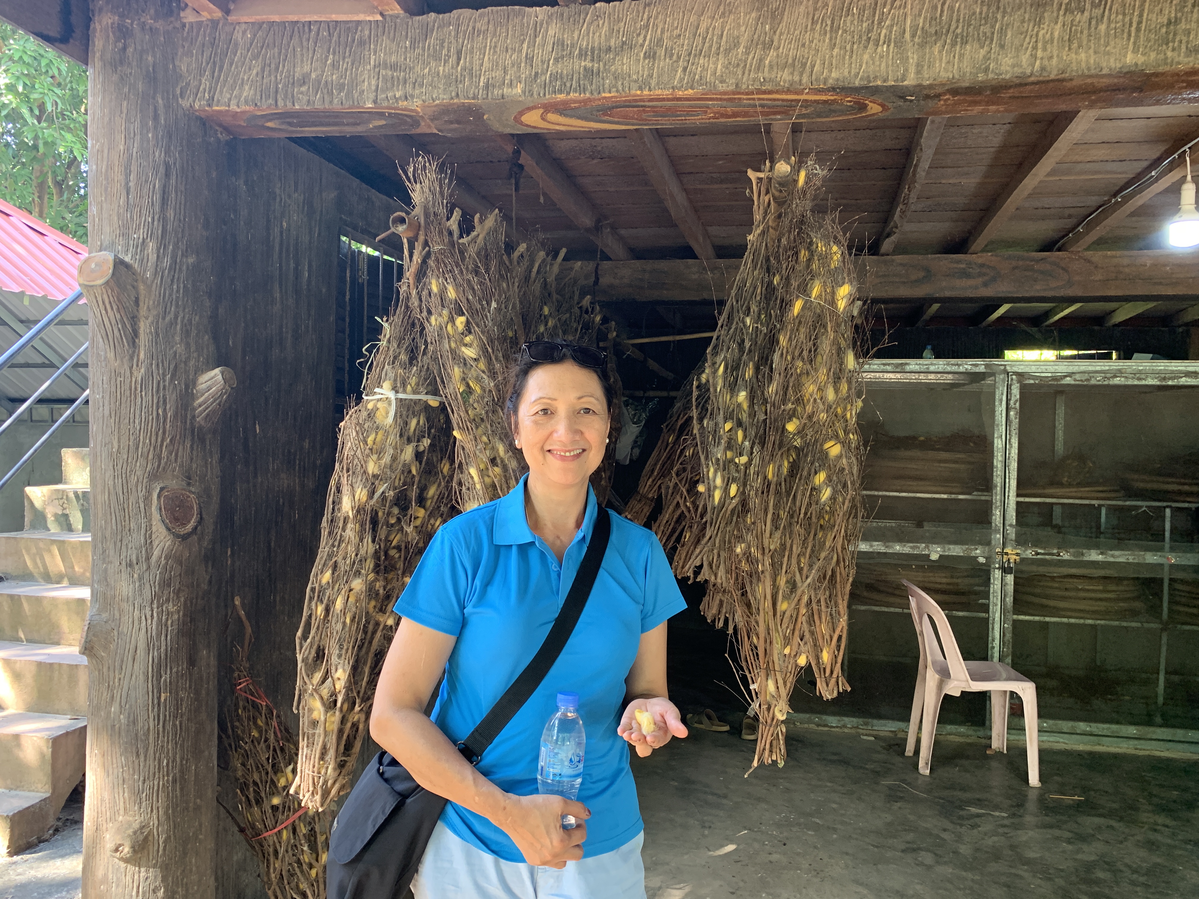 Silk Weaving in Cambodia